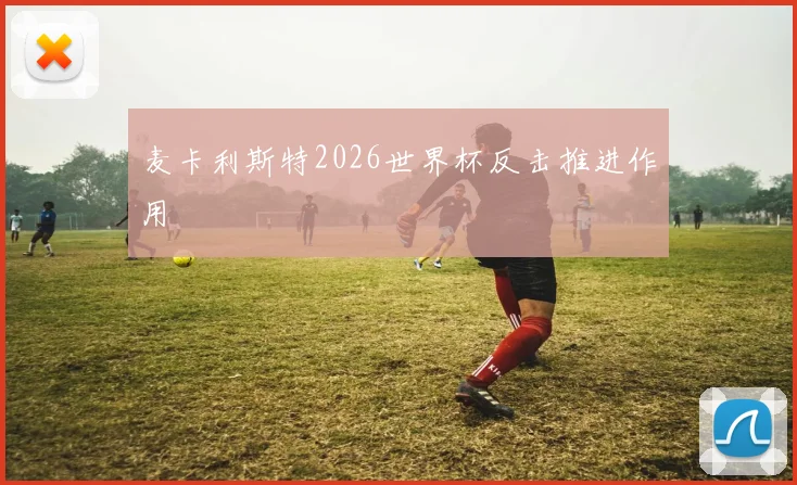 麦卡利斯特2026世界杯反击推进作用